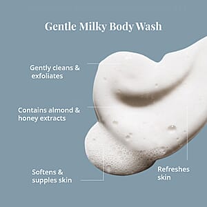 Bufarma Gentle Milky Body Wash with Organic Buffalo Milk (200ml)