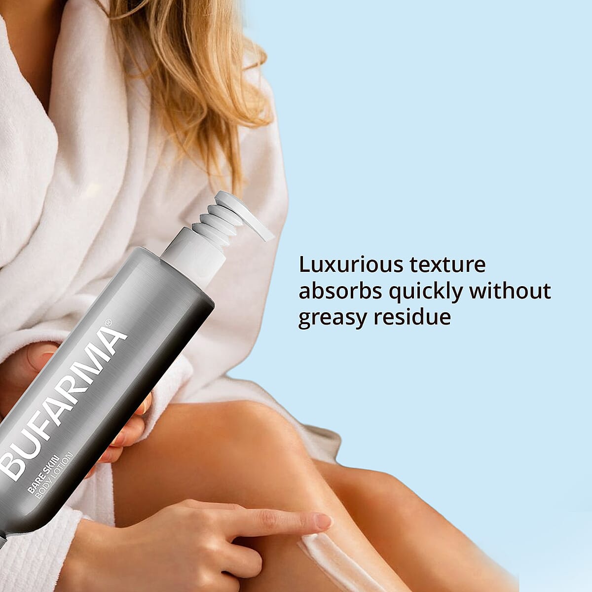 Bufarma Bare Skin Body Lotion with Organic Buffalo Milk (200ml) image number 3