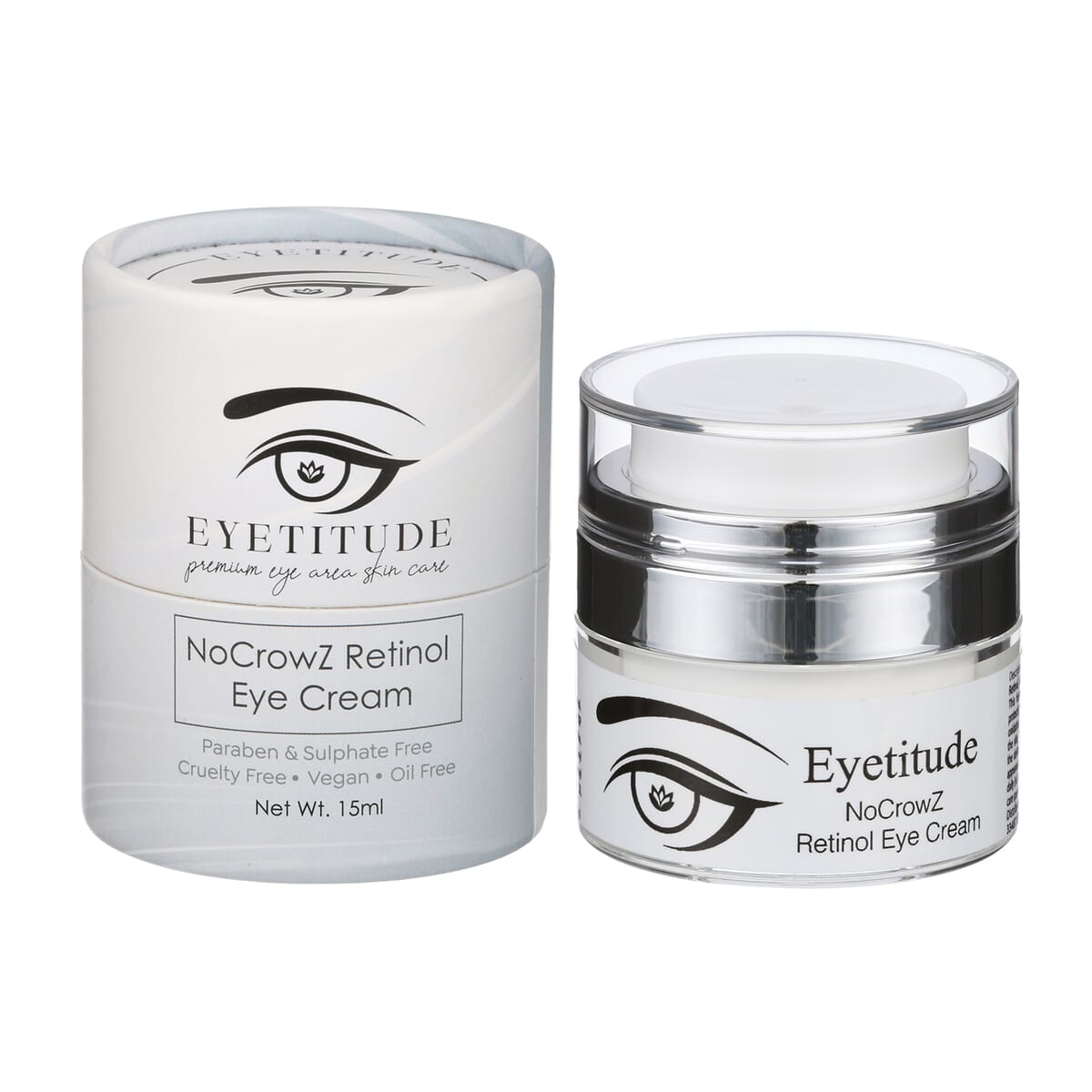 Eyetitude NoCrowZ Retinol Eye Cream (15ml) image number 0