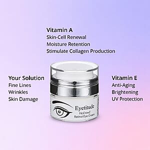 Eyetitude NoCrowZ Retinol Eye Cream (15ml)