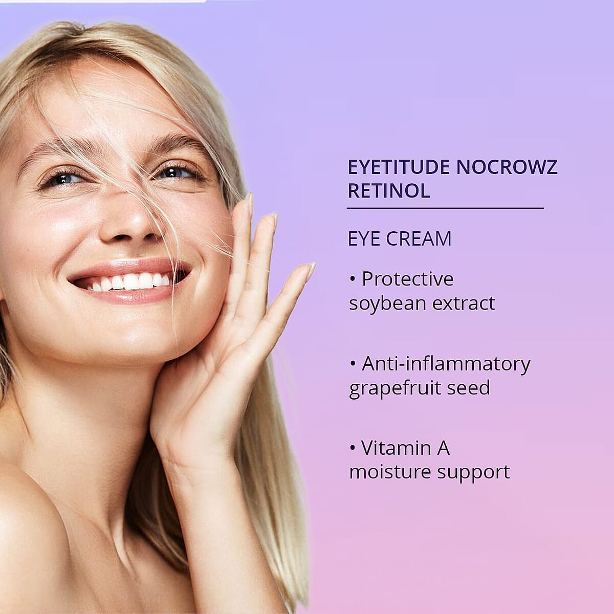 Eyetitude NoCrowZ Retinol Eye Cream (15ml) image number 3
