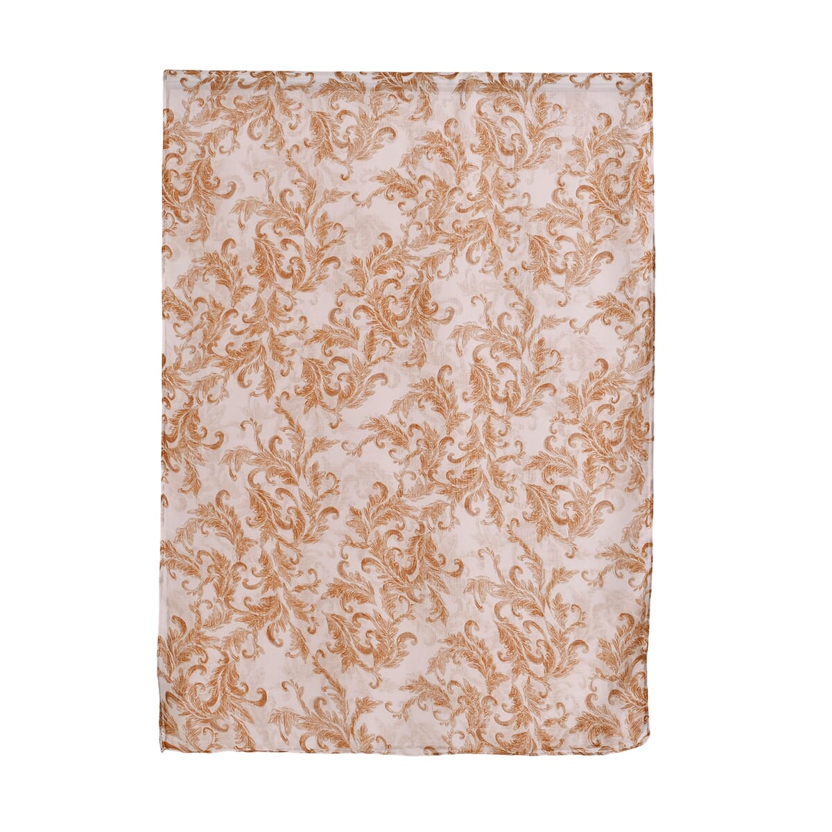 Set of 5 Baroque Pattern Polyester Scarfs image number 1