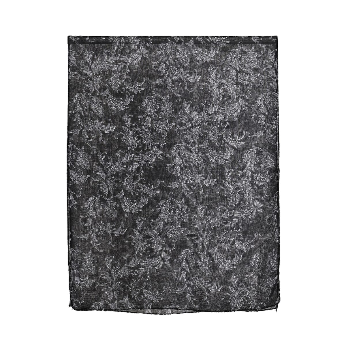 Set of 5 Baroque Pattern Polyester Scarfs image number 5