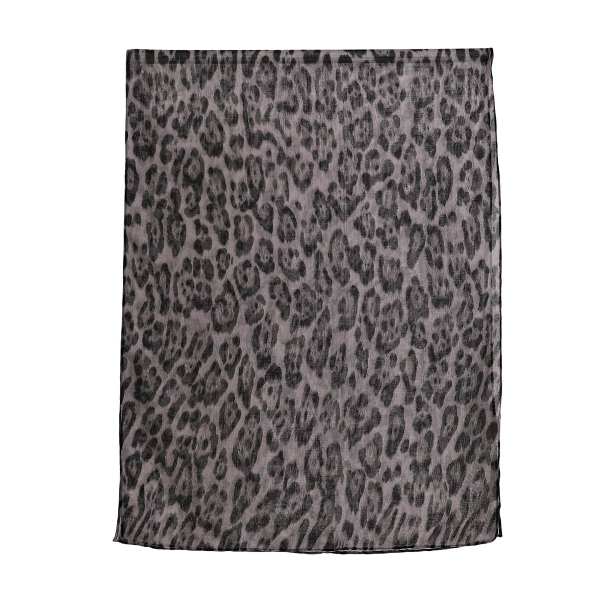 Set of 5 Leopard Pattern Polyester Scarfs image number 1