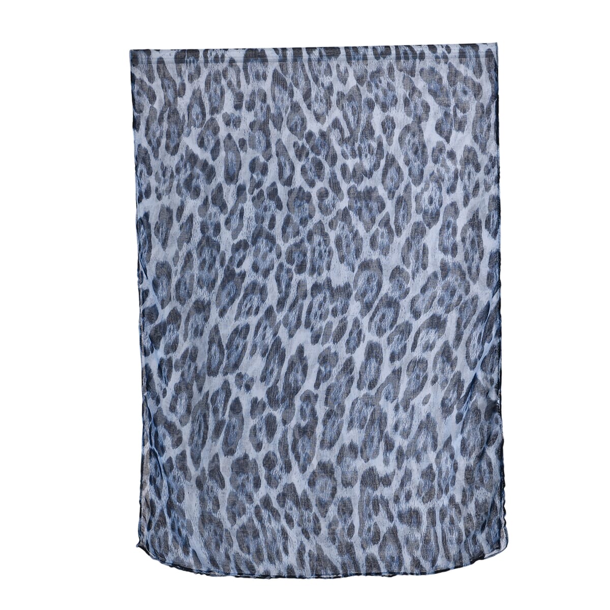 Set of 5 Leopard Pattern Polyester Scarfs image number 4