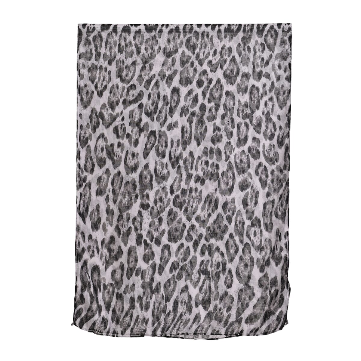 Set of 5 Leopard Pattern Polyester Scarfs image number 5