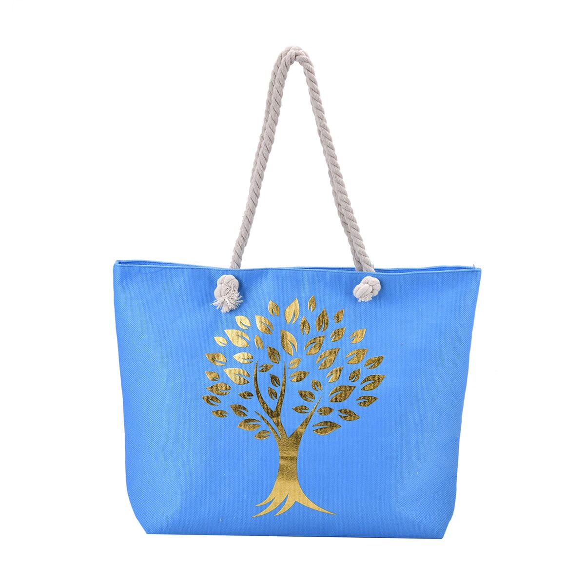 Metallic Glitter Gold Tree Pattern Tote Bag (20.47x15.35x4.33) image number 0