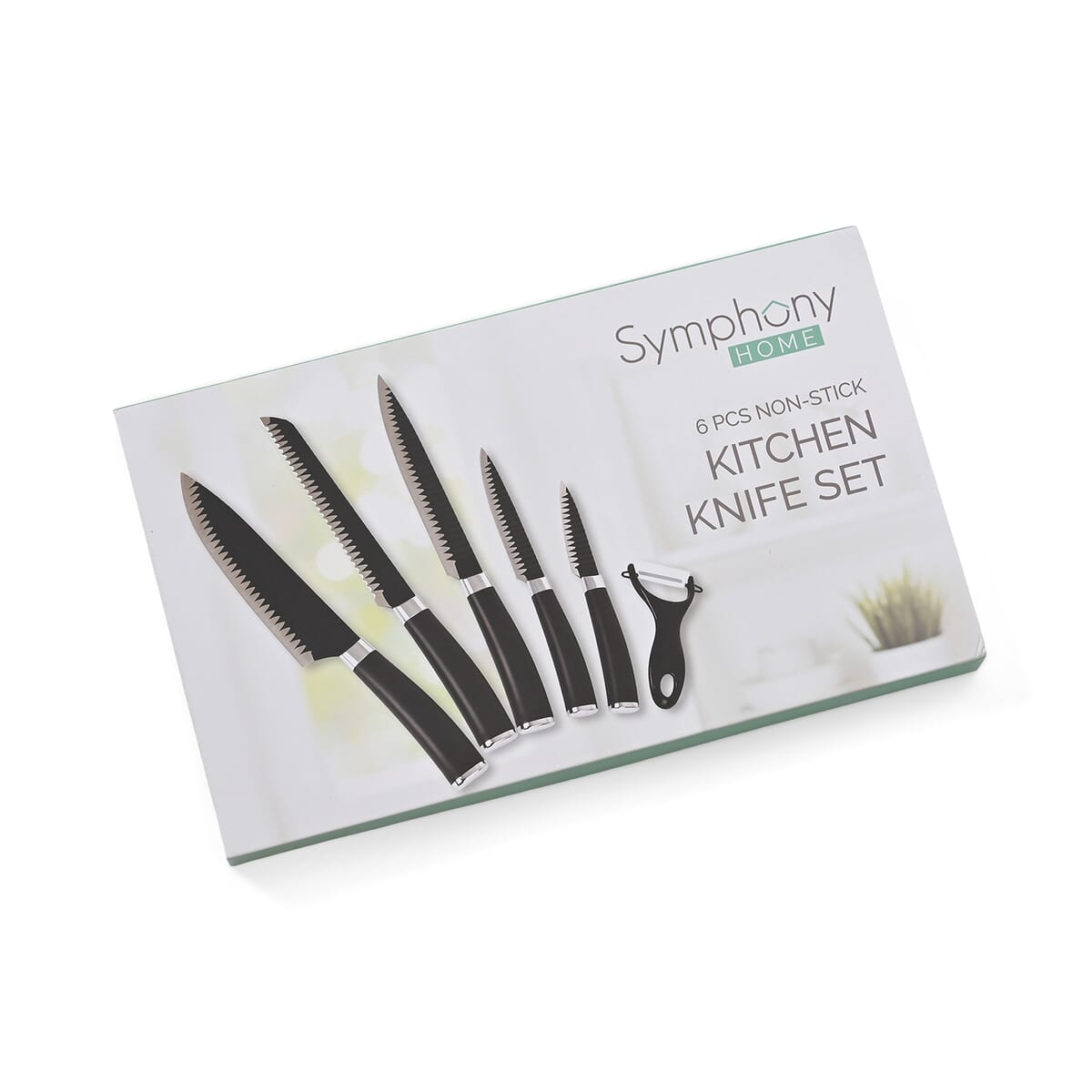 Symphony Home Set of 6pcs Kitchen Knife with Stainless Steel Blade image number 1