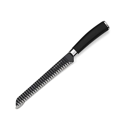 Closeout Symphony Home Set of 6pcs Kitchen Knife with Stainless Steel Blade - Black
