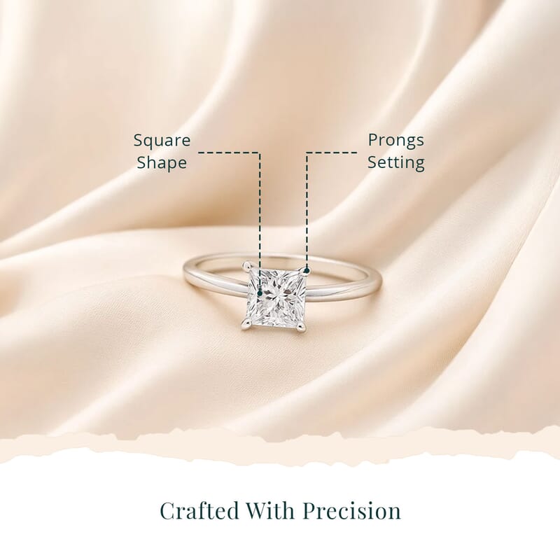 SGL Certified Luxuriant Lab Grown Diamond G-H VS 1.00 ctw Solitaire Ring in 950 Platinum (Size  10.0)