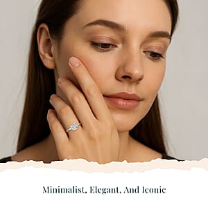 SGL Certified Luxuriant Lab Grown Diamond G-H VS 1.00 ctw Solitaire Ring in 950 Platinum (Size  6.5)