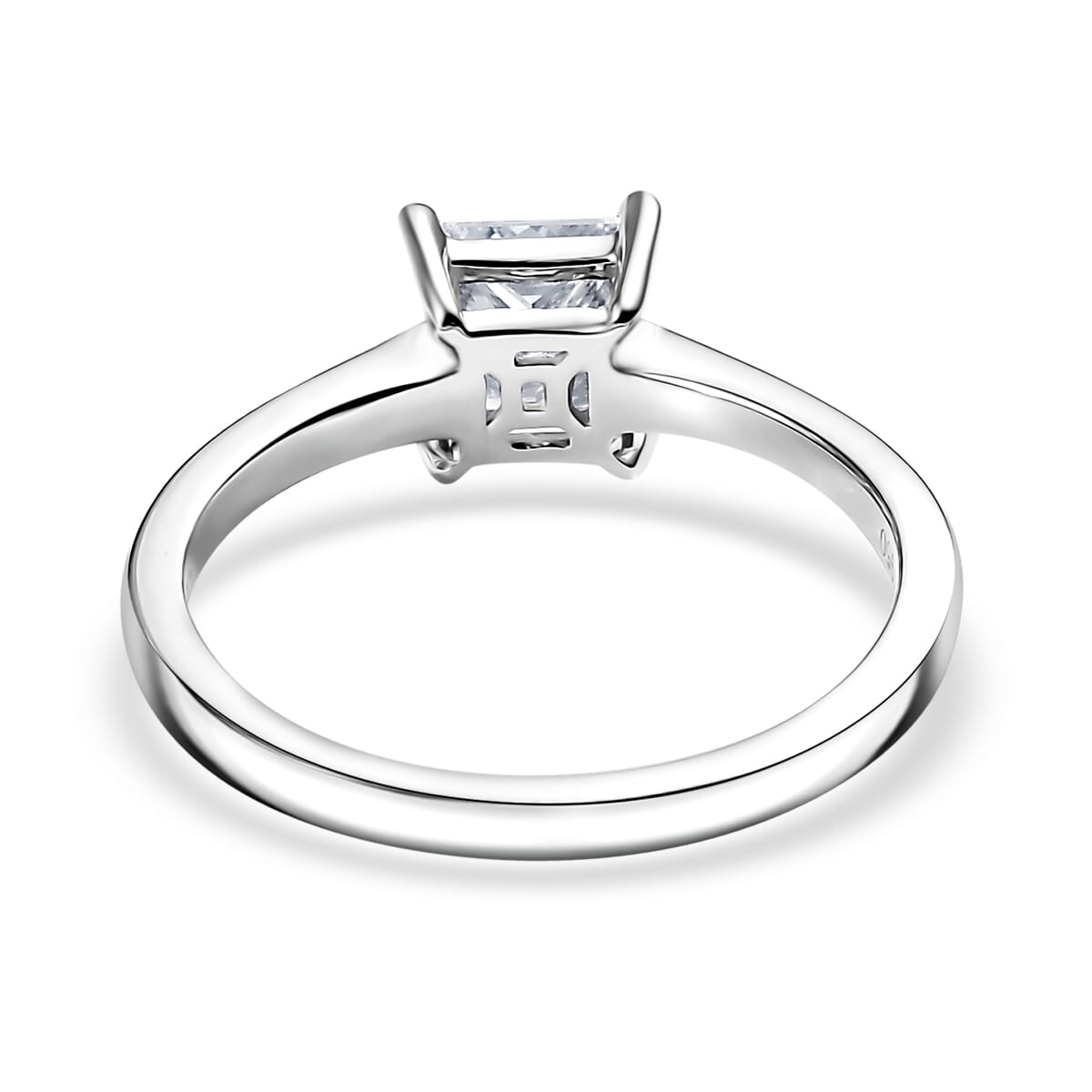 SGL Certified Luxuriant Lab Grown Diamond G-H VS 1.00 ctw Solitaire Ring in 950 Platinum (Size  8.0) image number 4