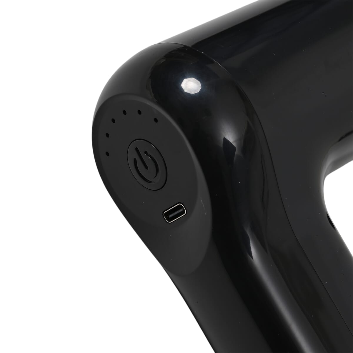 Black 1200mAh Battery Massager image number 3