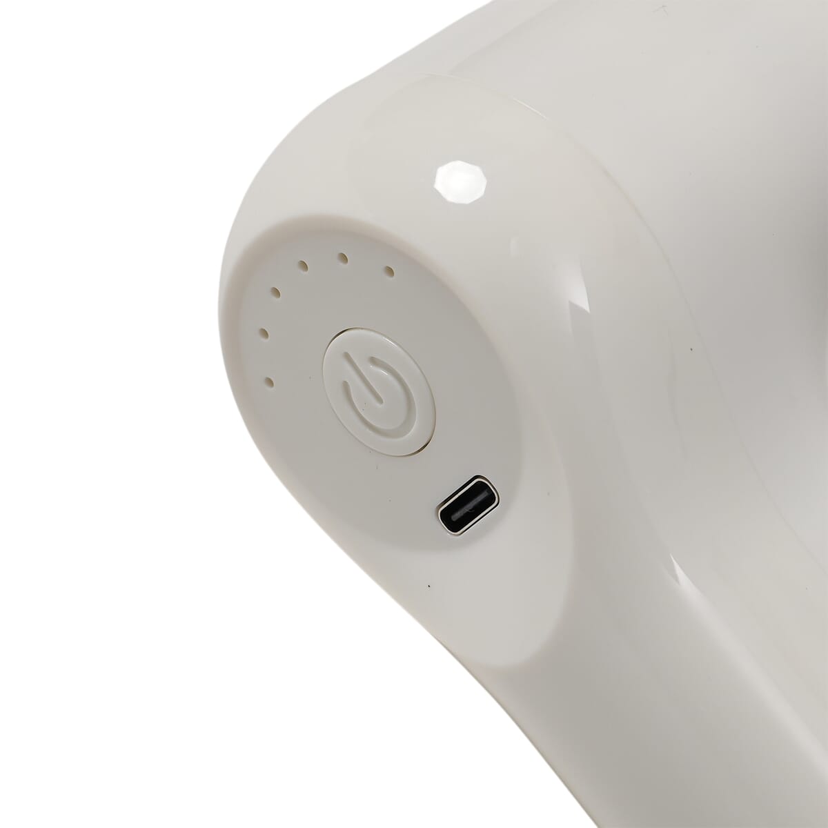 White 1200mAh Battery Massager image number 3