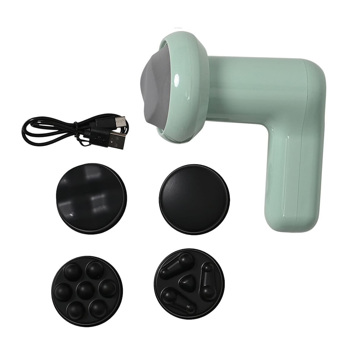 Green 1200mAh Battery Massager image number 0