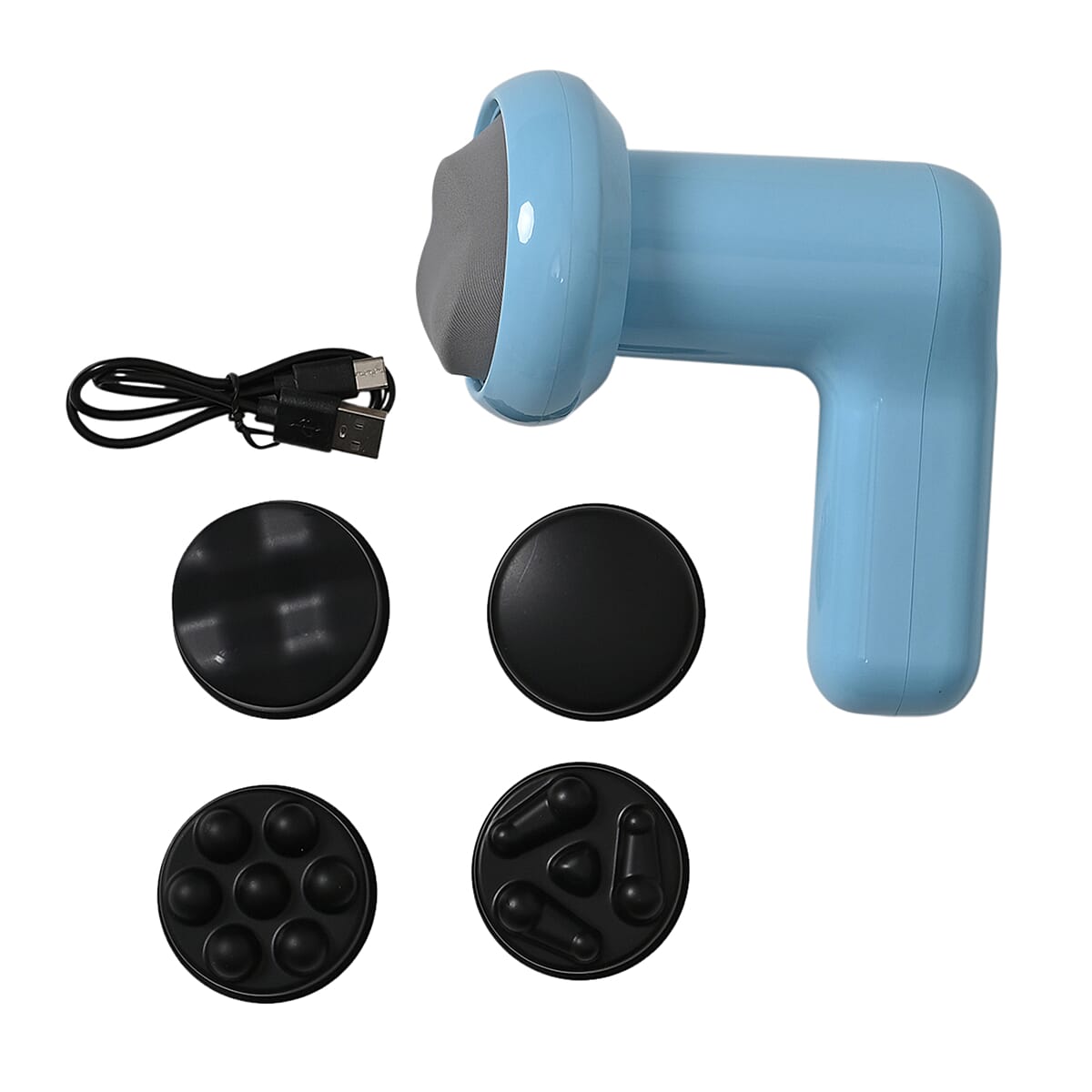 Blue 1200mAh Battery Massager image number 0