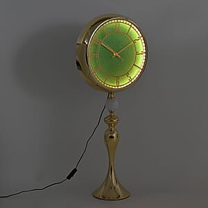 Gold 83CM Wall Clock with Cob Light Belt