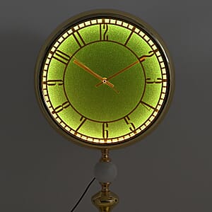 Gold 83CM Wall Clock with Cob Light Belt