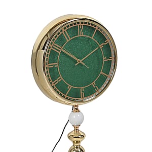 Gold 83CM Wall Clock with Cob Light Belt