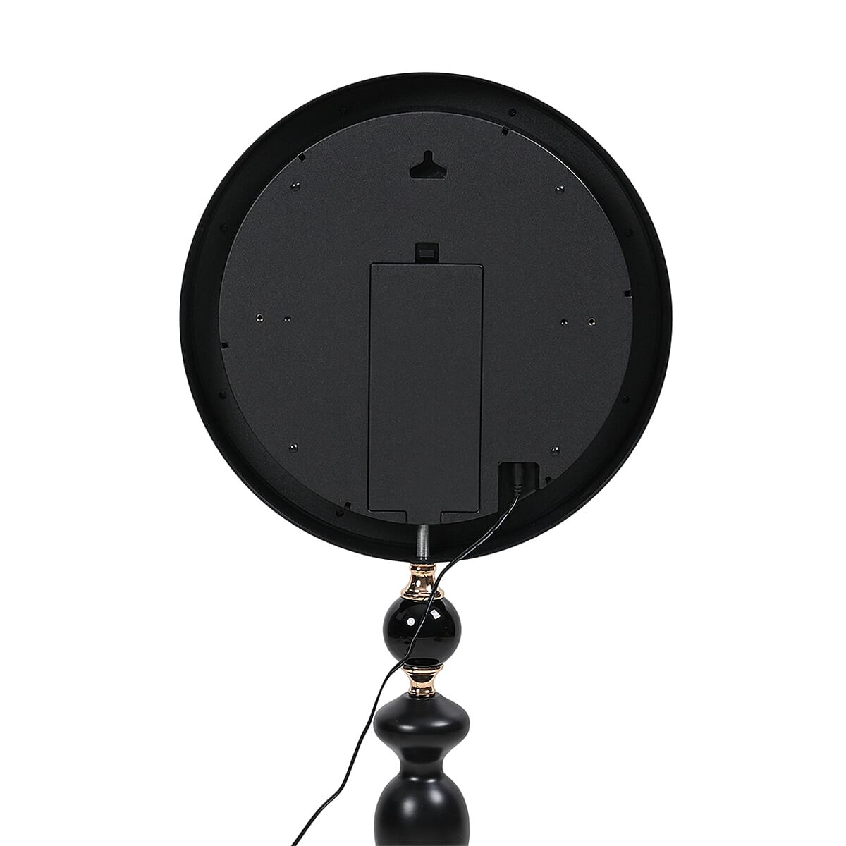 Black 83CM Wall Clock with Cob Light Belt image number 5