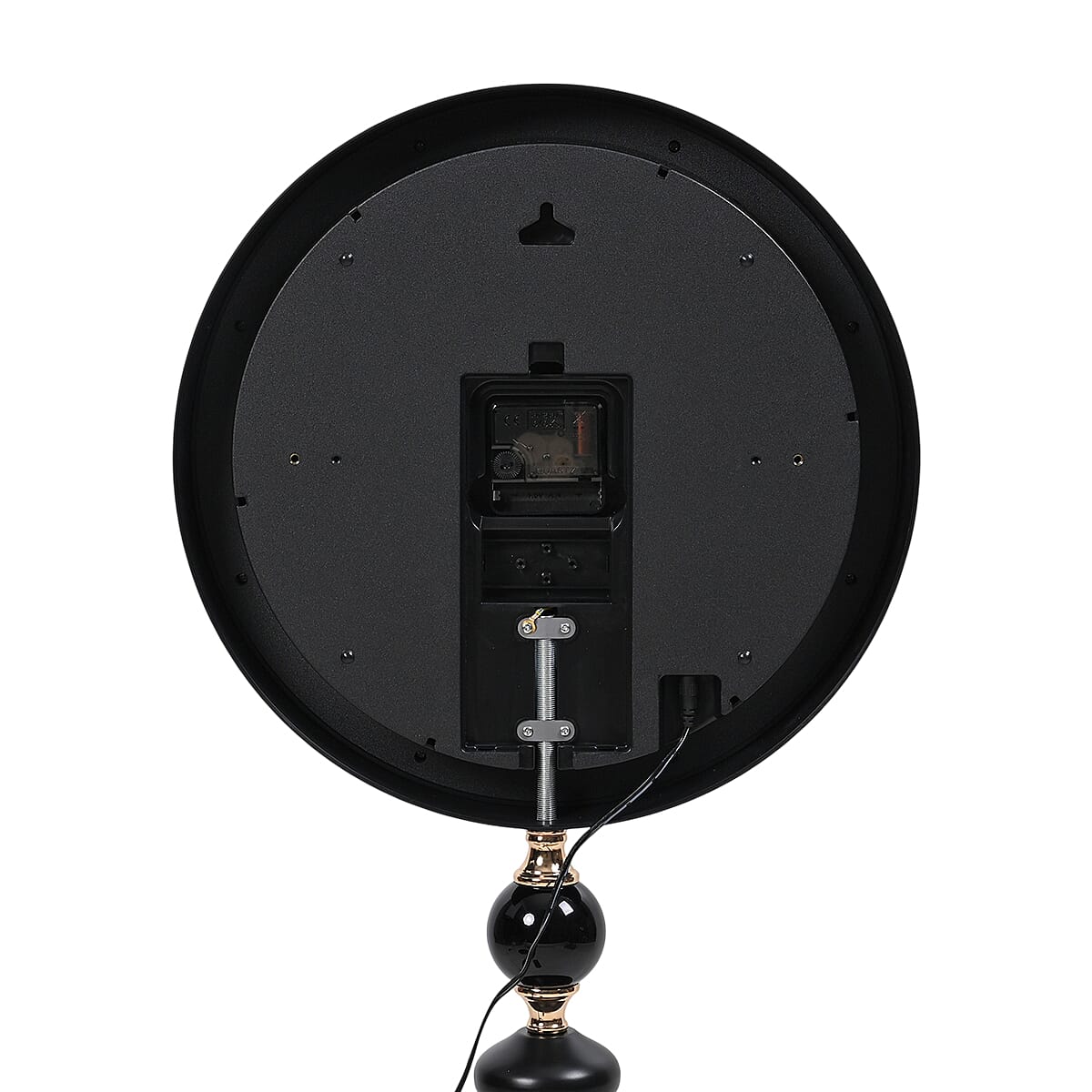 Black 83CM Wall Clock with Cob Light Belt image number 6