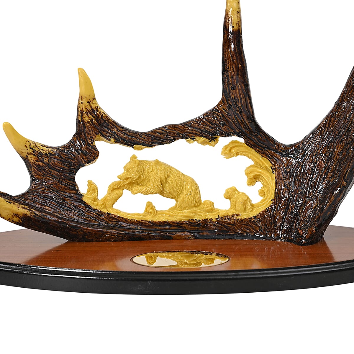 Yellow Bear Stainless Steel Blade Knife with Holder image number 7