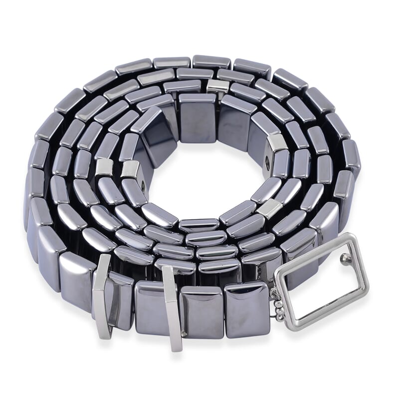 Terahertz 1550.00 ctw Waist Chain in Silvertone 48 Inches