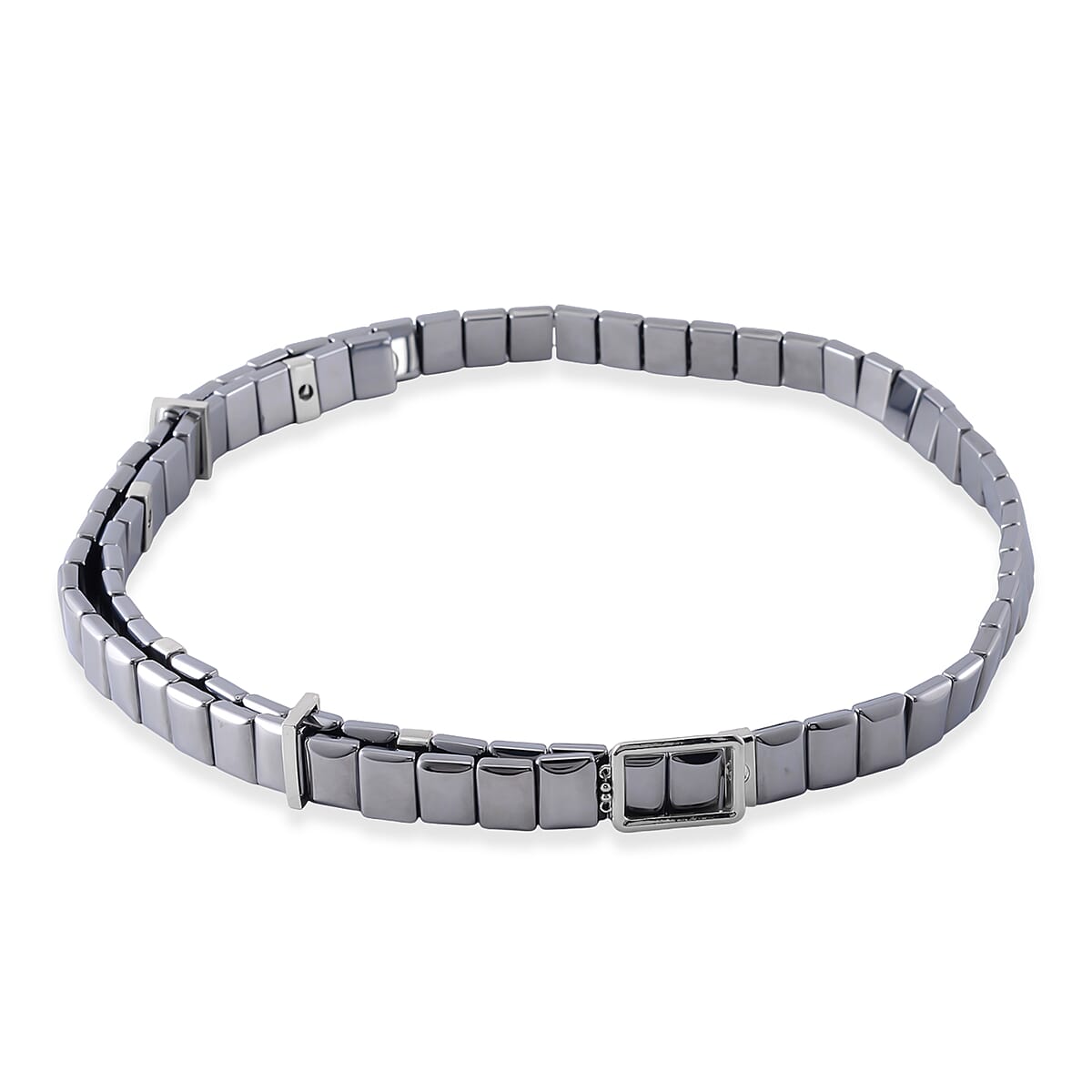 Terahertz 1550.00 ctw Waist Chain in Silvertone 48 Inches image number 2