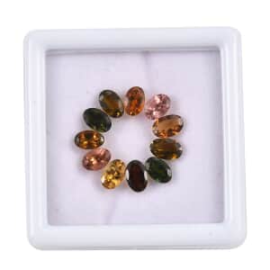 Multi-Tourmaline (Oval 6x4 mm) 5.00 ctw