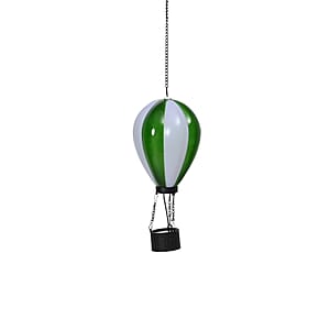 Green Hot Air Balloon Solar LED Light