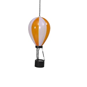 Yellow Hot Air Balloon Solar LED Light