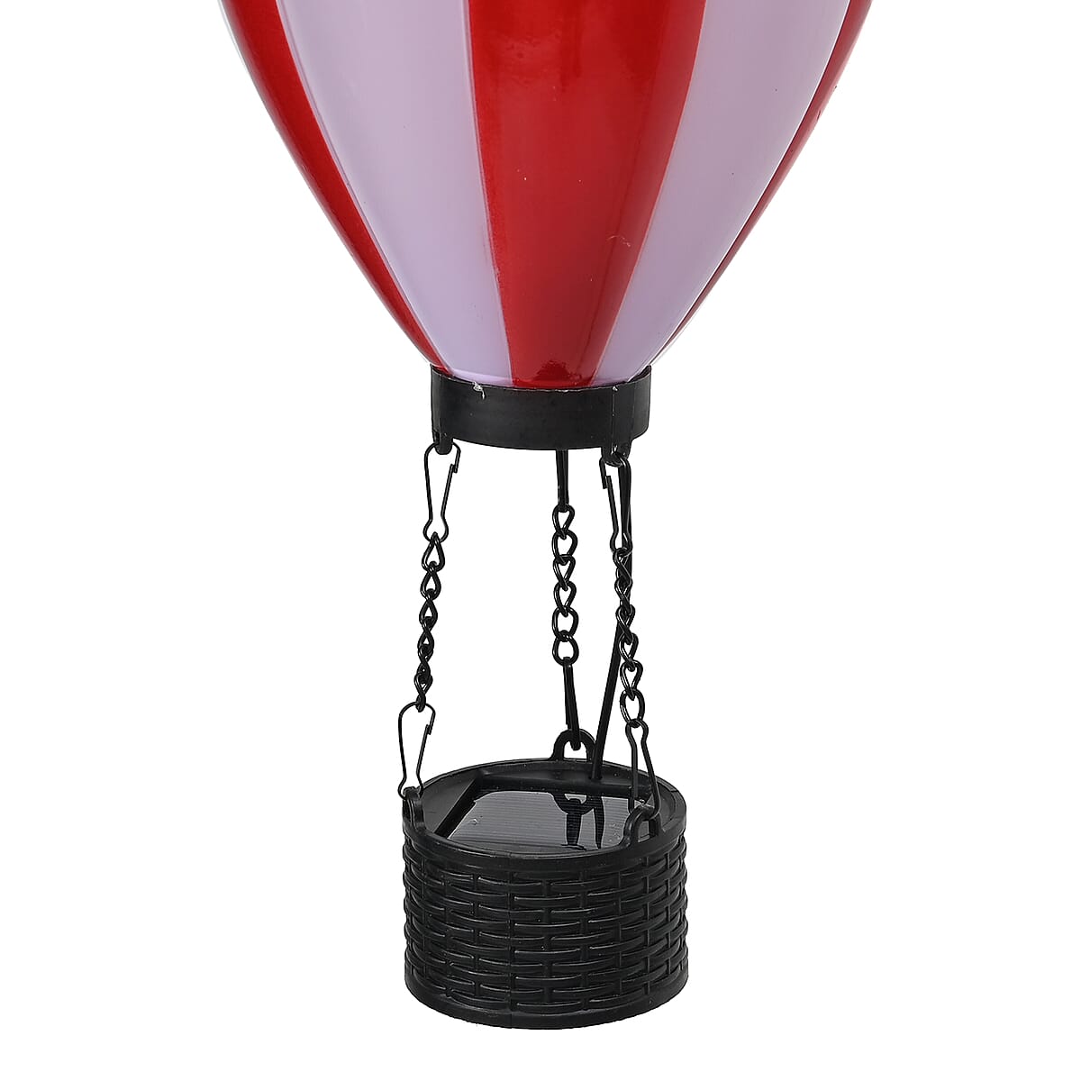 Red Hot Air Balloon Solar LED Light image number 2