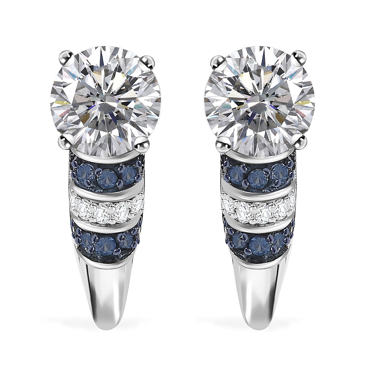 Moissanite & Blue Sapphire - Product card gallery slide 1 (9432547229951)