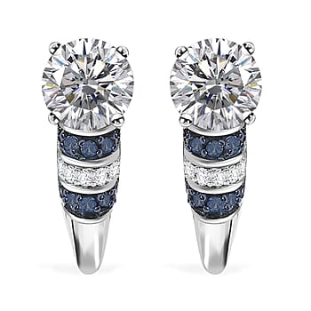 Moissanite & Blue Sapphire - Product card gallery slide 1 (9432547229951)
