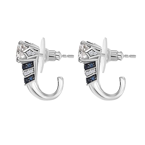 Moissanite & Blue Sapphire - Product card gallery slide 4 (9432547229951)