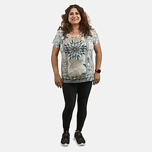 Multi Dreamcatcher Oversized Shirt-L