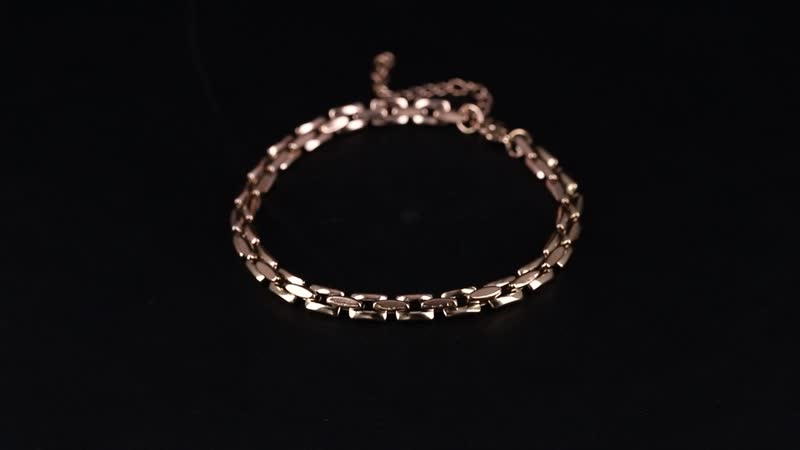 5.5mm Chain Bracelet in Stainless Steel (8-10In)