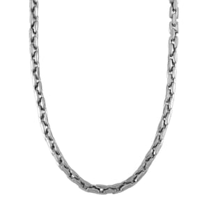 5.5mm Chain Necklace in Stainless Steel 20-22 Inches