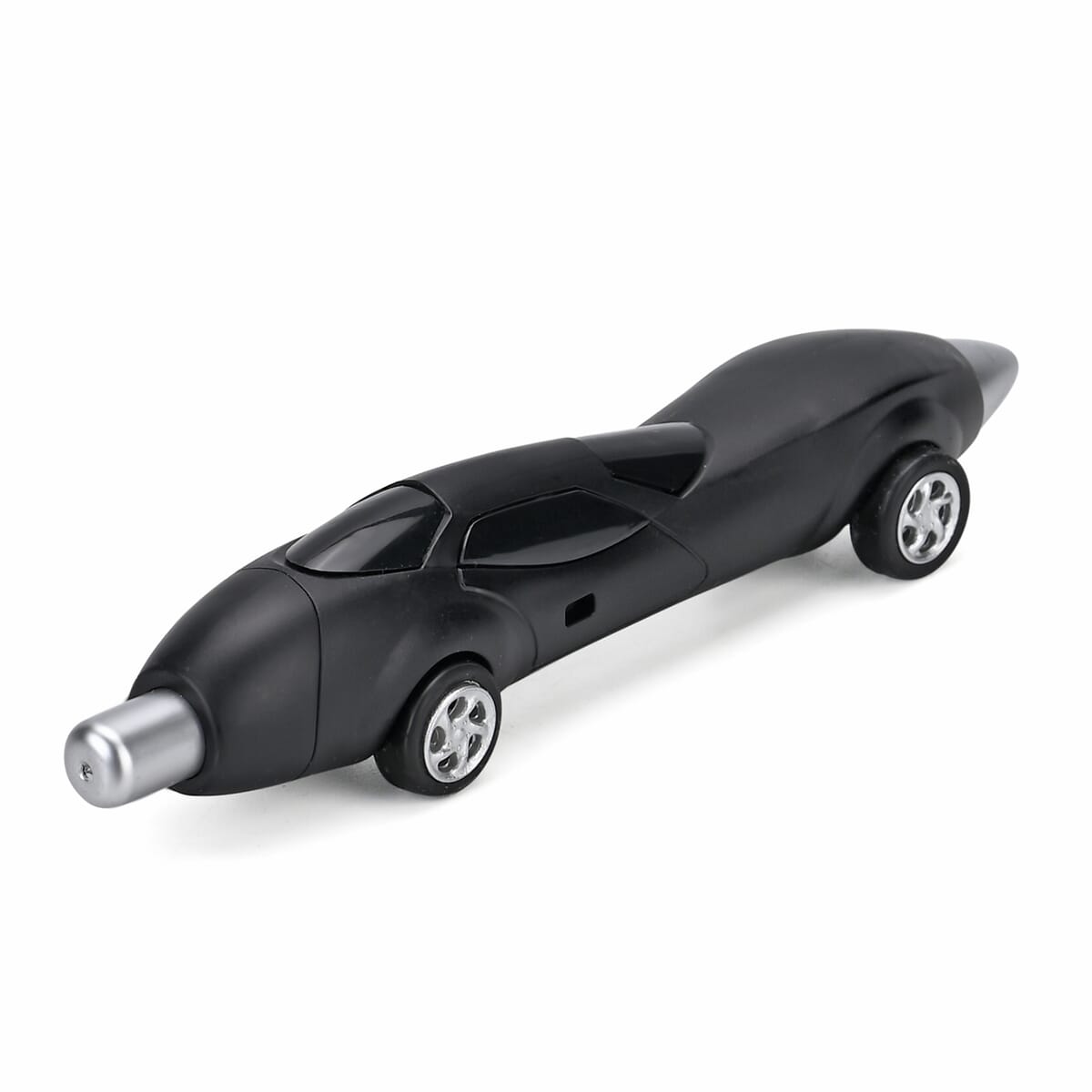 Set of 10, Black and Silver Car Shape Ballpoint Pen image number 4