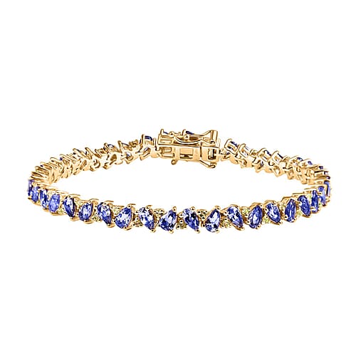 Tanzanite & Yellow Sapphire / 7.25 Inches - Product card gallery slide 1 (9432555290879)