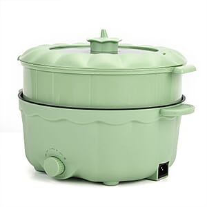 Green 3.7L Multifunctional Double Layer Rice Cooker