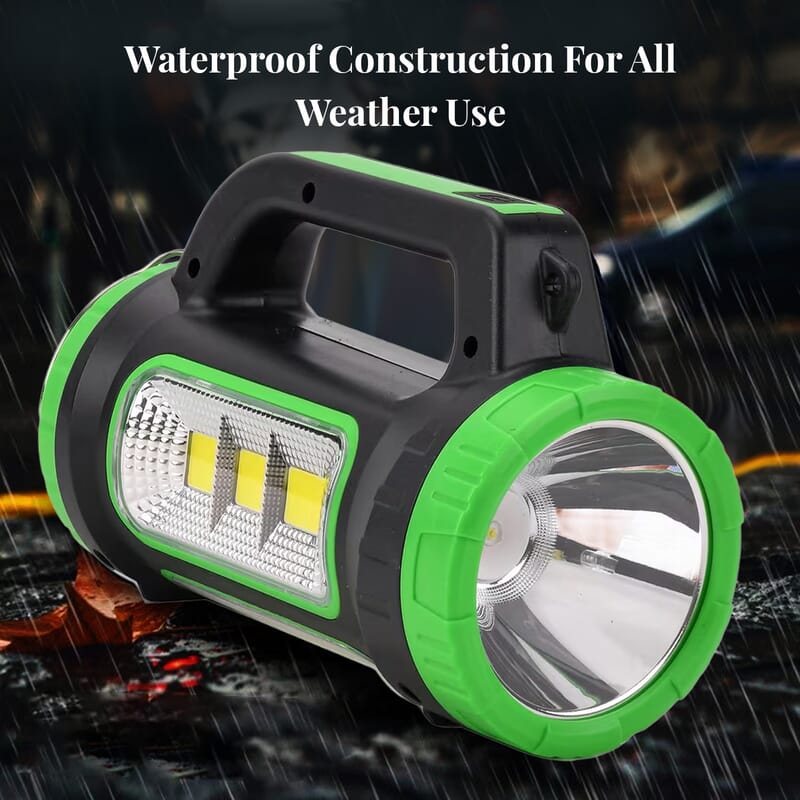 Green Solar Multifunctional Searchlight