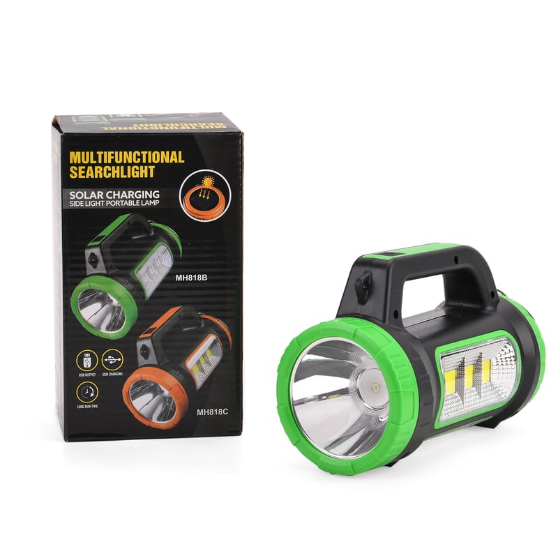 Green Solar Multifunctional Searchlight