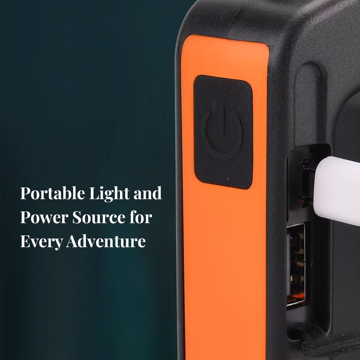 Orange Solar Multifunctional Searchlight image number 2