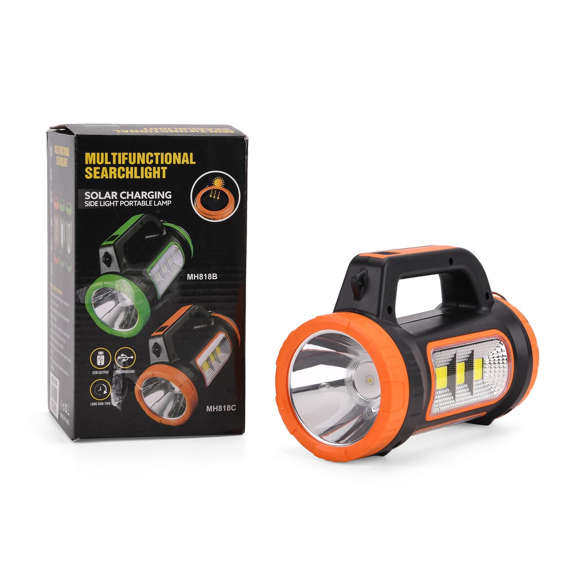Orange Solar Multifunctional Searchlight image number 9