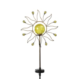 Solar Sun Stake LED Light