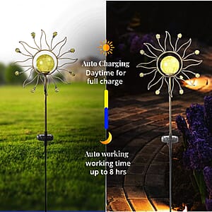 Solar Sun Stake LED Light