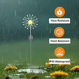 Solar Sun Stake LED Light