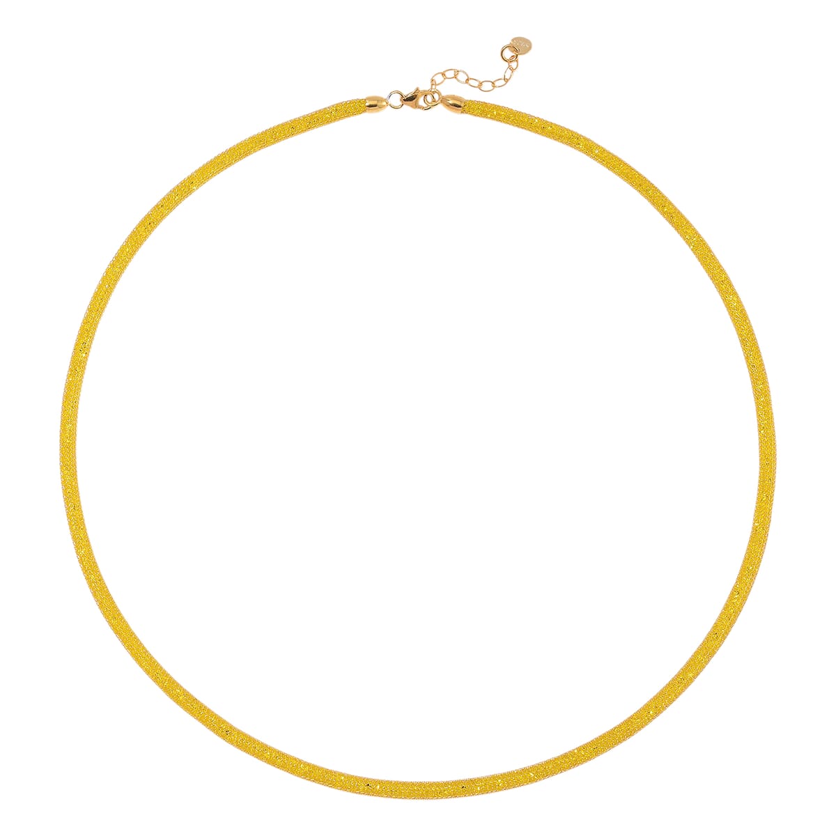 Simulated Yellow Diamond Necklace in 14K Yellow Gold Over Sterling Silver 20 Inches image number 2