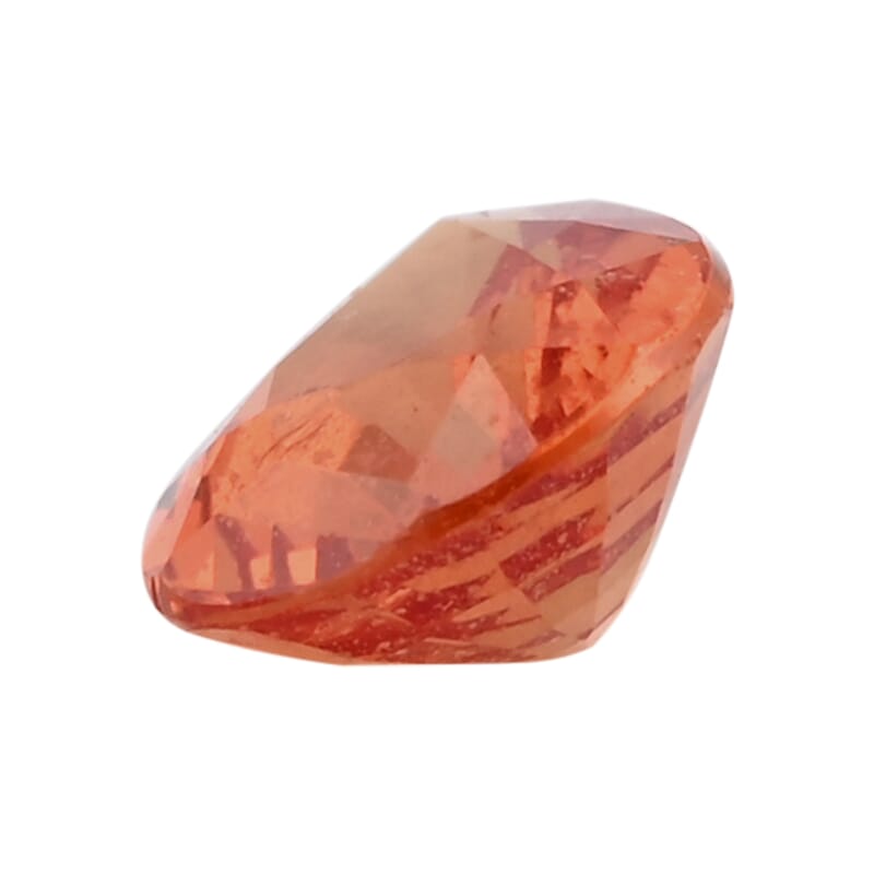 AAAA Padparadscha Sapphire(B.T) (Pear Free Size) 0.50 ctw